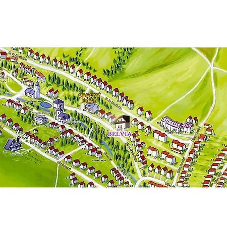 Belvia Vendégház Nová Lesná